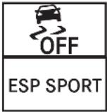 Mercedes-Benz GLE (2022) - ⚠ WARNING Risk of skidding when driving with ESP® deactivated - 1