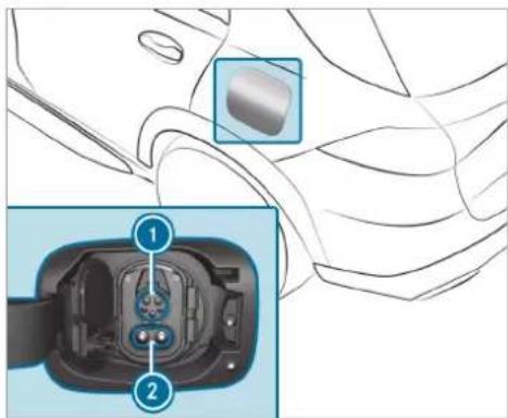 Mercedes-Benz GLE (2022) - Notes on charging the high-voltage battery - 1