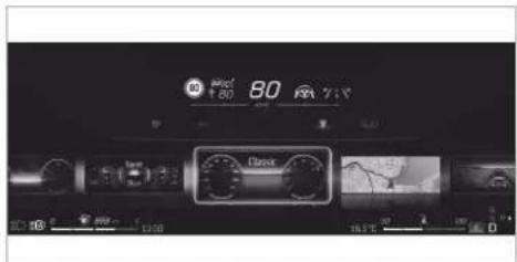 Mercedes-Benz GLE (2022) - Notes on menus on the driver's display - 3