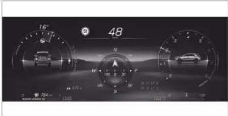 Mercedes-Benz GLE (2022) - Calling up the off-road menu - 1