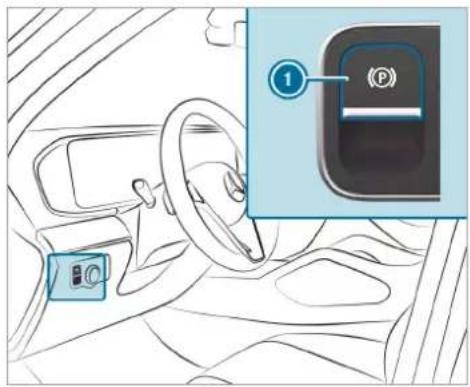 Mercedes-Benz GLE (2022) - Emergency braking - 1
