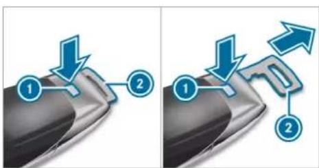 Mercedes-Benz GLE (2022) - Deactivating the function of the key - 2