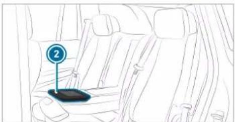Mercedes-Benz GLE (2022) - WARNING Risk of injury due to objects being stowed incorrectly - 3