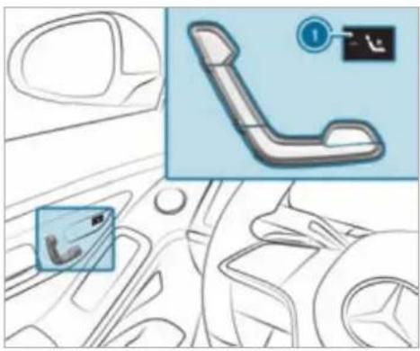 Mercedes-Benz S-Class (2022) - Adjusting the front seat electrically - 2