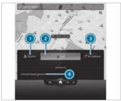 Mercedes-Benz S-Class (2022) - Calculating a route and using settings for route guidance - 1