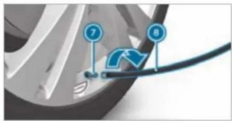 Mercedes-Benz S-Class (2022) - NOTE Overheating due to the tyre inflation compressor running too long - 3