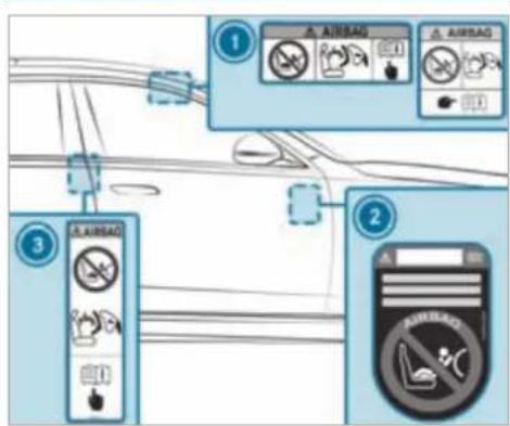 Mercedes-Benz S-Class (2022) - Observe when stopping or parking - 1