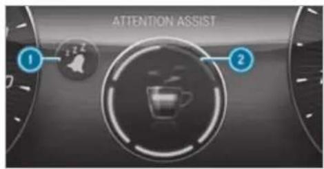 Mercedes-Benz S-Class (2022) - Function of ATTENTION ASSIST - 1