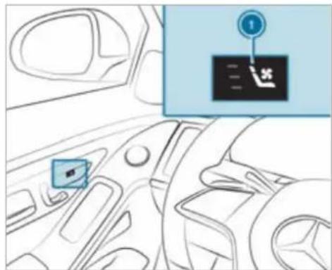 Mercedes-Benz S-Class (2022) - Switching the seat ventilation on/off - 1