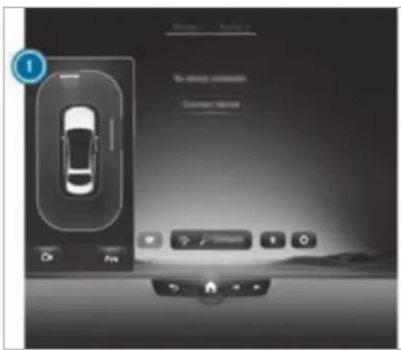 Mercedes-Benz S-Class (2022) - Function of Parking Assist PARKTRONIC - 4