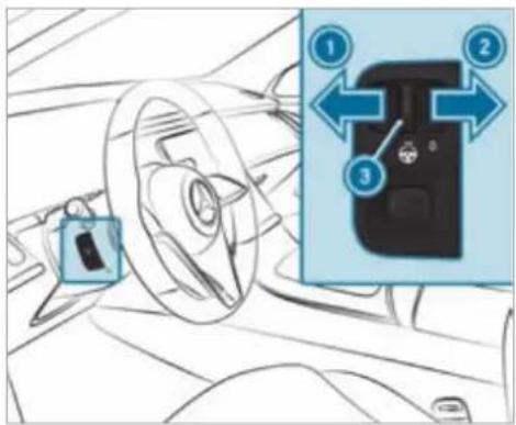 Mercedes-Benz S-Class (2022) - Switching the steering wheel heater on/off - 1