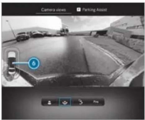 Mercedes-Benz S-Class (2022) - Function of the reversing camera - 2