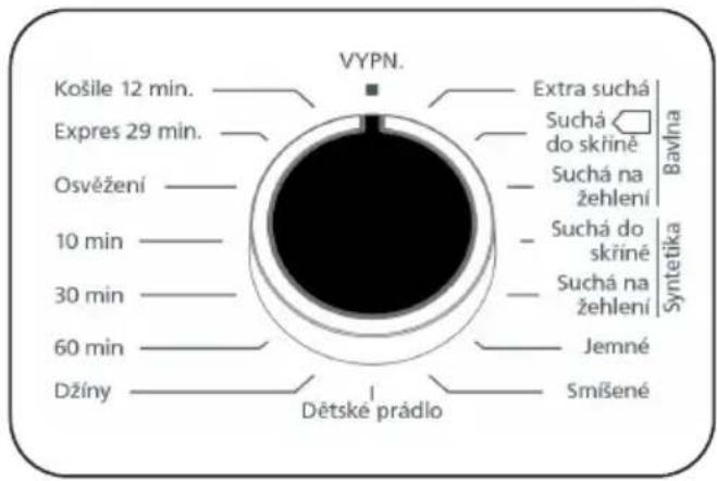 Romo RCD2071B - Otočný volič pro výběr programu - 1
