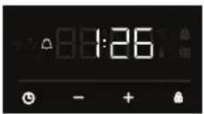 Kluge KTE1020B - Audible warning time adjustment - 3