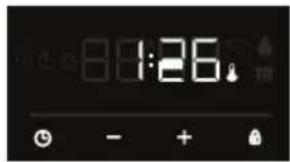 Kluge KTE1020B - Symbol termostatu - 1