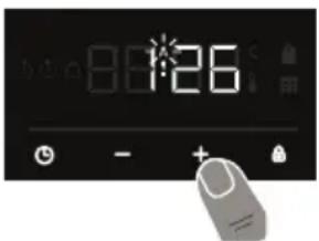 Kluge KTE1020B - Poloautomatické nastavení času (doba tepelné úpravy) - 2