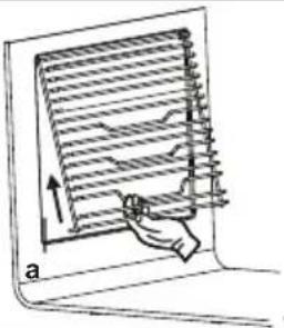 Kluge KTE1020B - Removal of the Wire Shelf - 1
