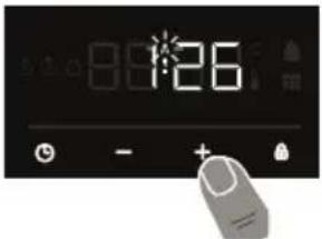 Kluge KTE1020B - Ovládač termostatu rúry - 4