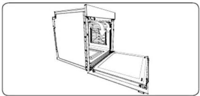 Kluge KTE1030B - Systém tepelného štítu v zabudovaných rúrach - 1