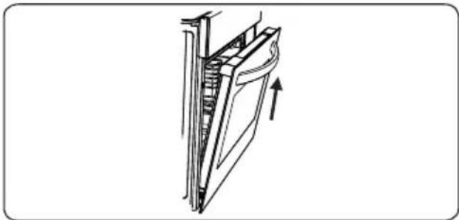 Kluge KTE1030X - Removal of the Oven Door - 3