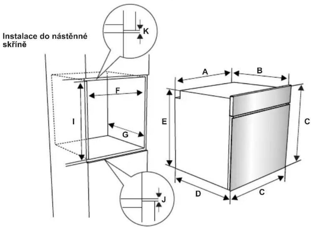 Kluge KTE1030X - MONTÁŽ PEČICÍ TROUBY - 2