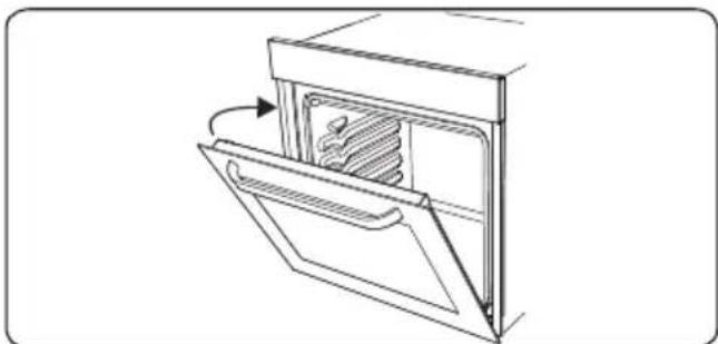 Kluge KTE1030X - Soft-Close Oven Door - 1
