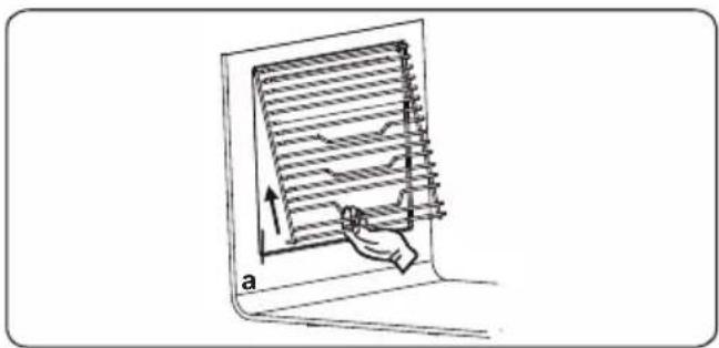 Kluge KTE1040B - Removal of the Wire Shelf - 1