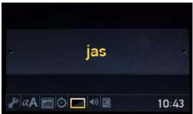 Kluge KTE1040B - Menu pro výběr jazyka - 1