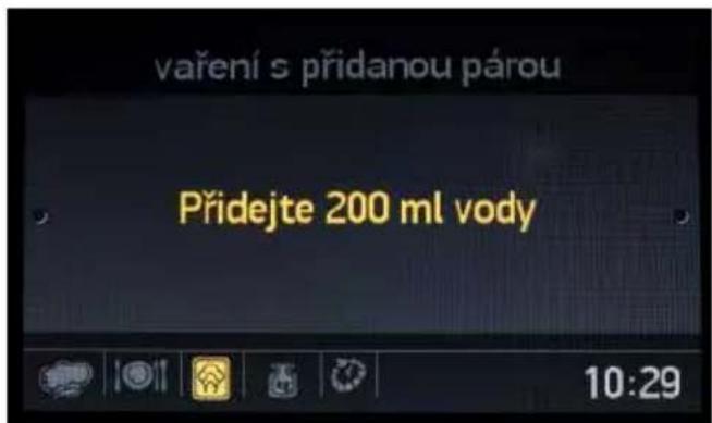 Kluge KTE1040B - Pečení s přidanou párou - 1