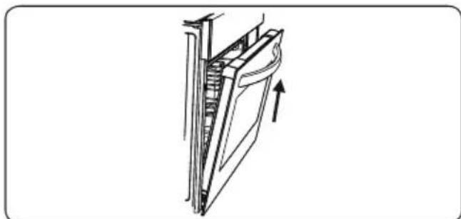 Kluge KTE1040B - Odstranění dvířek trouby - 3