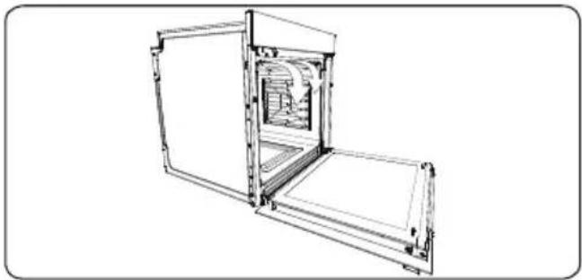 Kluge KTE1040B - Systém tepelného štítu v zabudovaných rúrach - 1