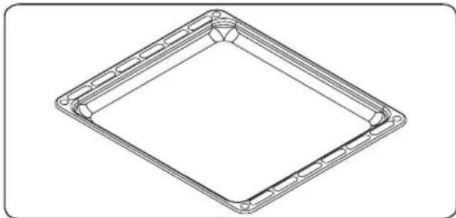 Kluge KTE1040B - The Shallow Tray - 1