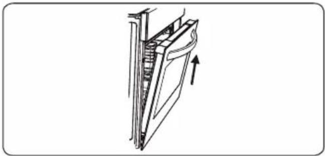 Kluge KTE1040B - Removal of the Oven Door - 3