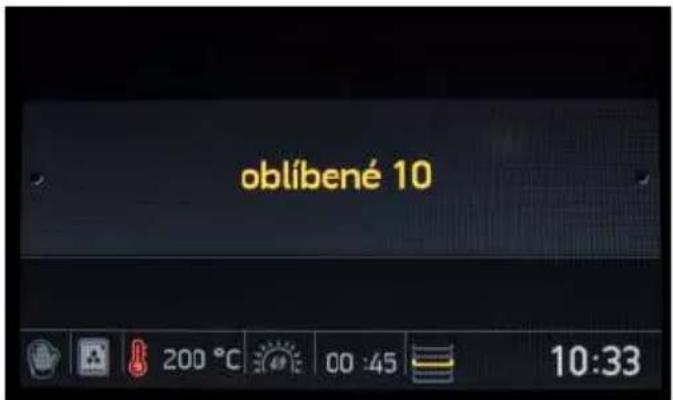 Kluge KTE1040B - Hlavní menu - 1