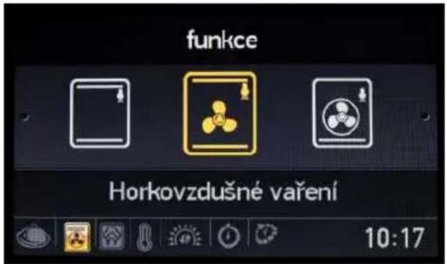 Kluge KTE1040B - Animovaný displej zobrazuje: - 1