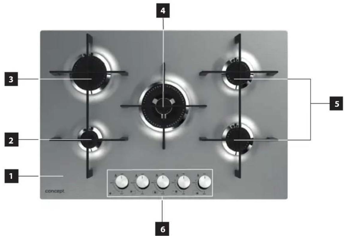 Concept PDV4875SS - PRODUCT DESCRIPTION - 1