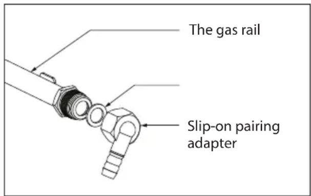 Concept PDV4875SS - Gas connection - 2