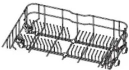 AMICA MV 456 ADW - Skládání stojanů koše - 1