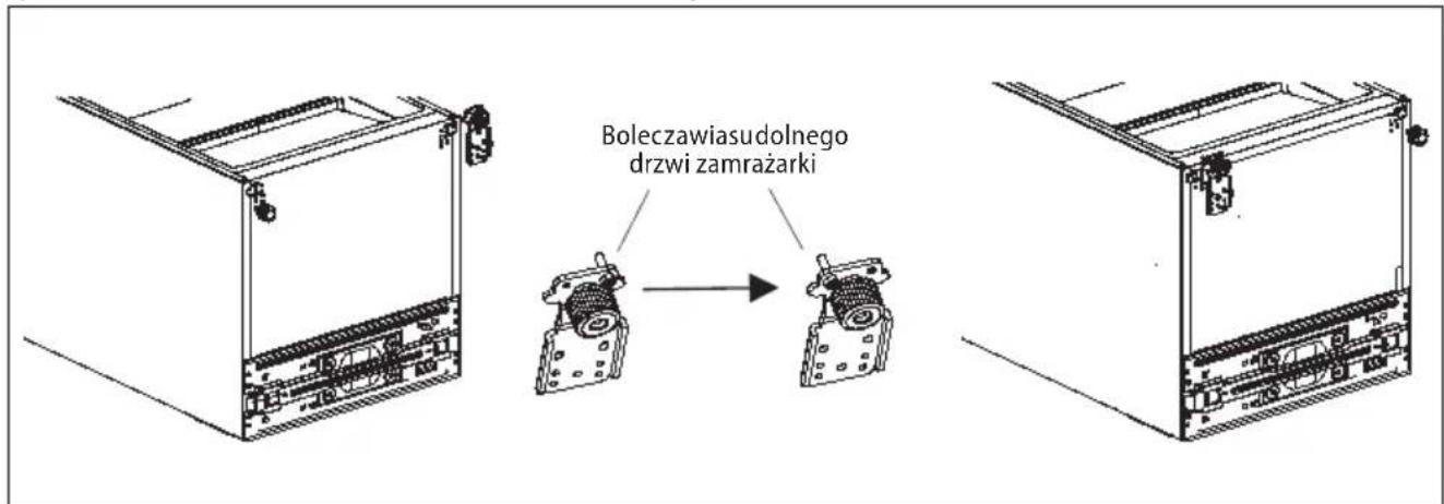 Concept LK6460BC - ZMIANA KIERUNKU OTWIERANIA DRZWI - 3
