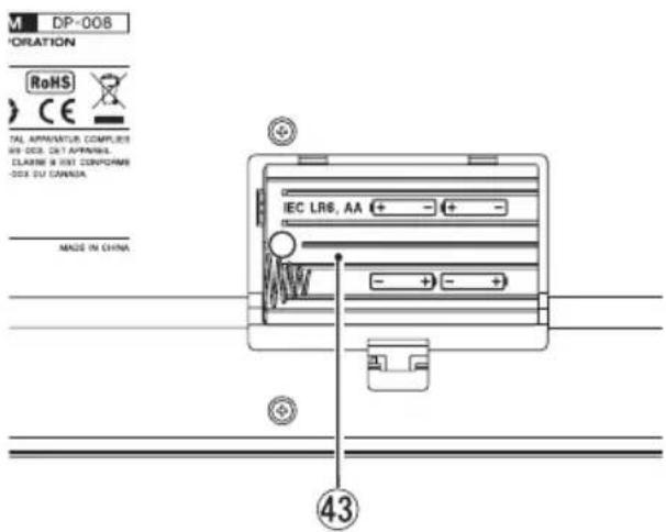 DP-008 ORATION RoHS CE TAL APPRAVANTUS COMPLIERS RR-DCB. CBT APPRAVANTIL. CLARINE & INTL CONFORME DCB DU CANADA. MADE IN CHINA. IEC LR6, AA MW 43