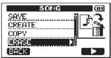 SONG SAVE CREATE COPY EPASE BACK