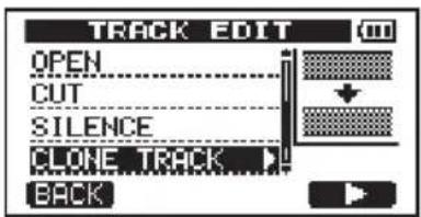 TRACK EDIT OPEN CUT SILENCE CLONE TRACK BACK