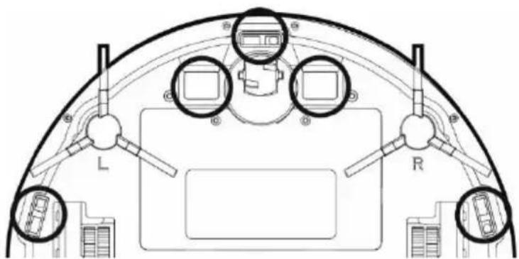 TESLA RoboStar iQ300 - ZENTRALE REINIGUNGSBÜRSTE UND SEITLICHE REINIGUNGSBÜRSTE - Reinigung einmal pro Woche - 3