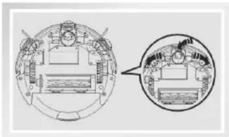 TESLA RoboStar T60 - Peria centrală principală de curățare și periile laterale - 2