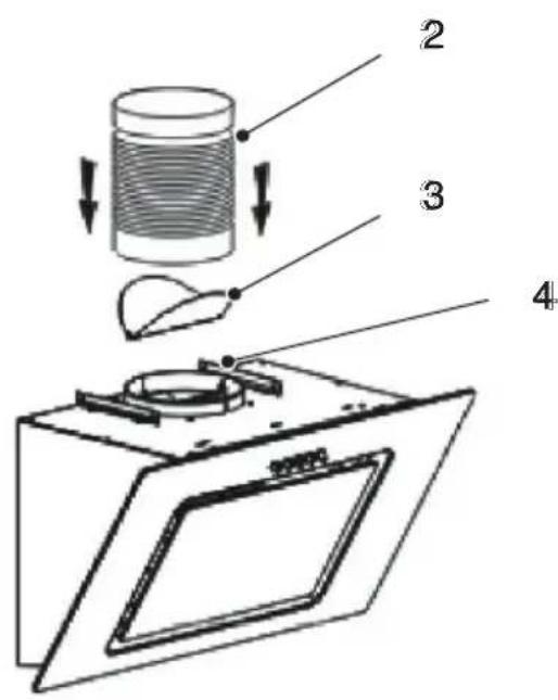Respekta Svea CH22010SBZ - Overview of installation components - 1