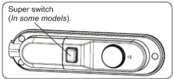 Super switch (In some models)