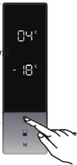 Romo RCN2379LD - Cooler Temperature Settings - 1
