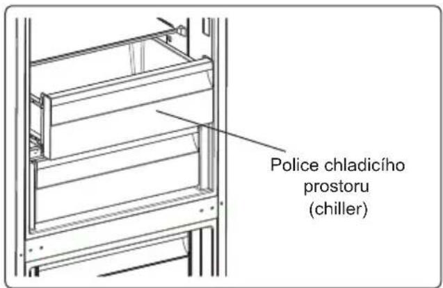 Romo RCN2379LD - Police chladicího prostoru - 1