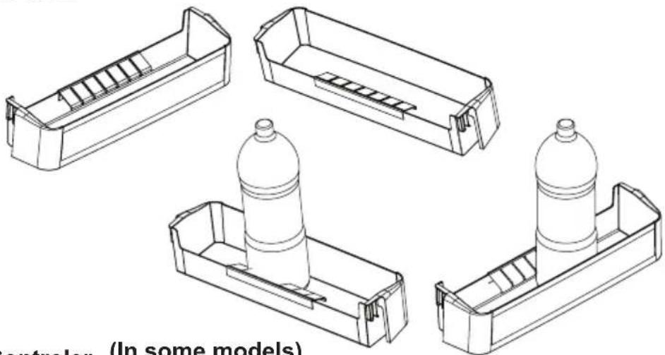 Romo RCS2232W - Bottle holder (Only some models) - 2