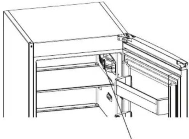 Romo RCS2232W - Nastavenie termostatu chladničky a mrazničky - 2